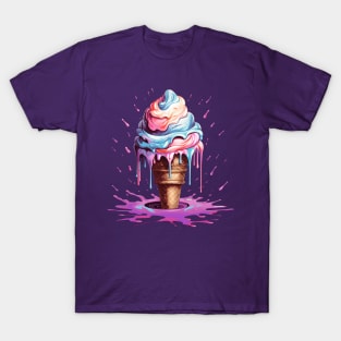 Ice Cream Fiesta: Cone-tastic Fun T-Shirt